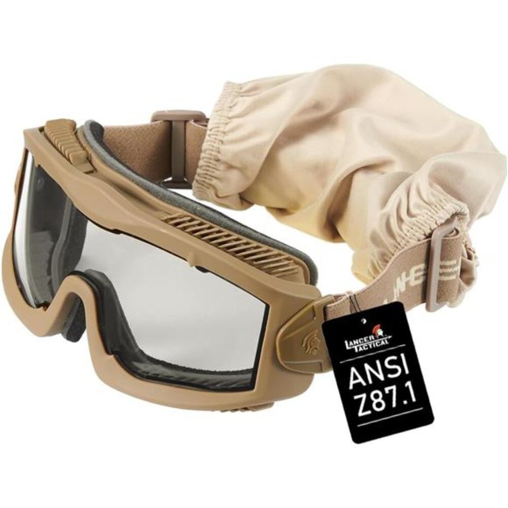 airsoft tactical safety goggles anti fog lens shooting paintball protect eyewear